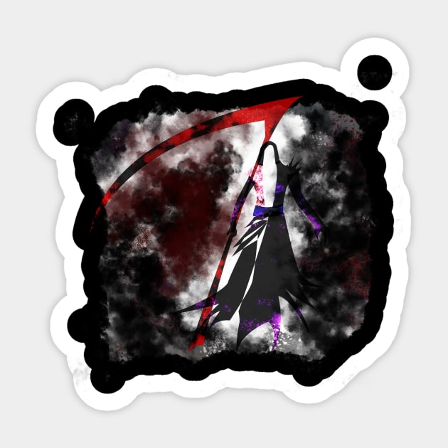 Dark Reaper Sticker by byPaul